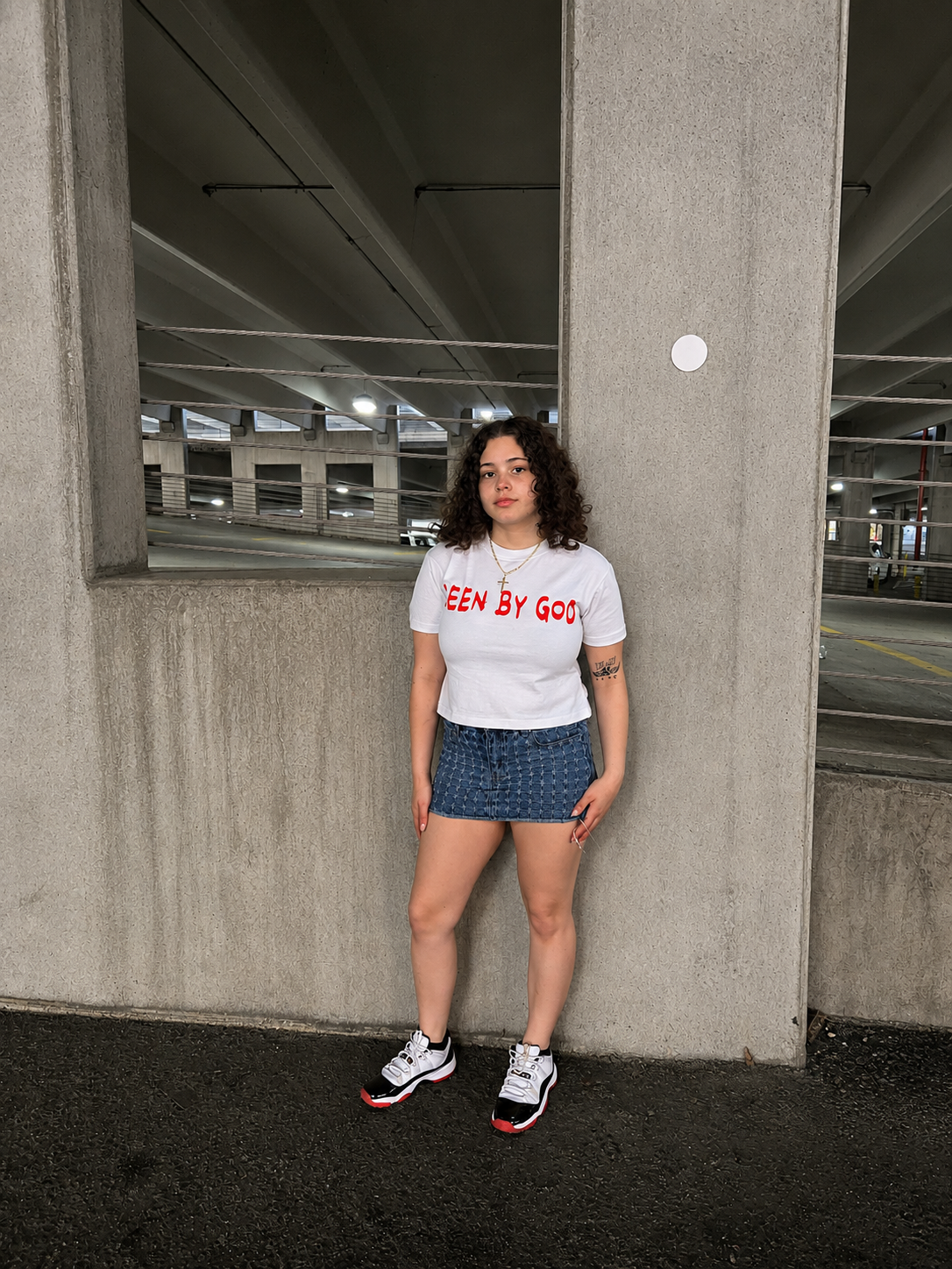 "SEEN BY GOD" Crop Top