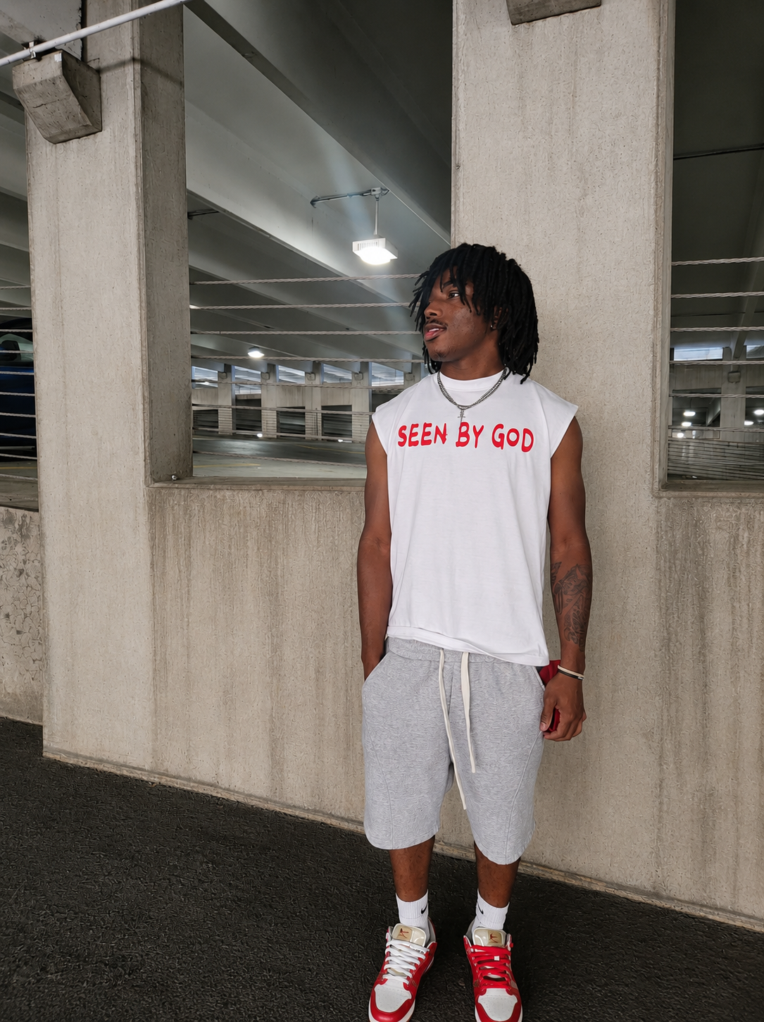 "SEEN BY GOD" Sleeveless Tee