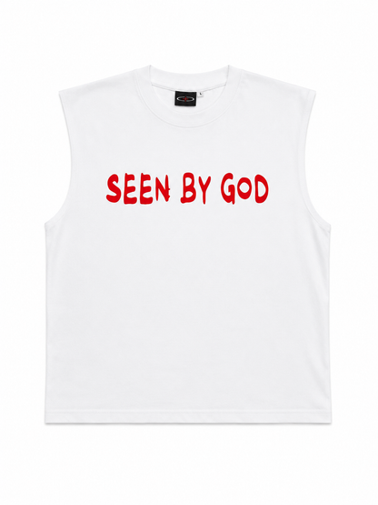 "SEEN BY GOD" Sleeveless Tee