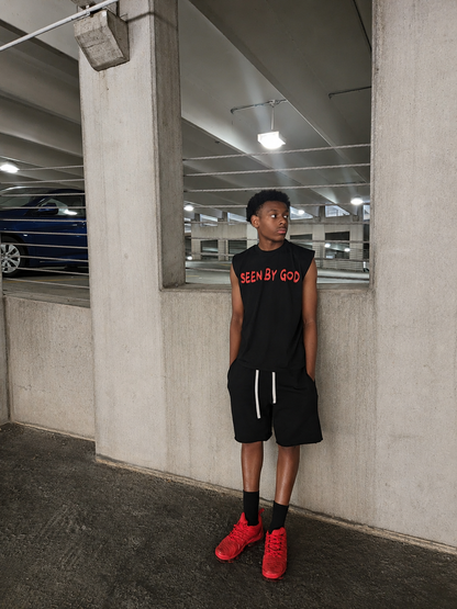 "SEEN BY GOD" Sleeveless Tee