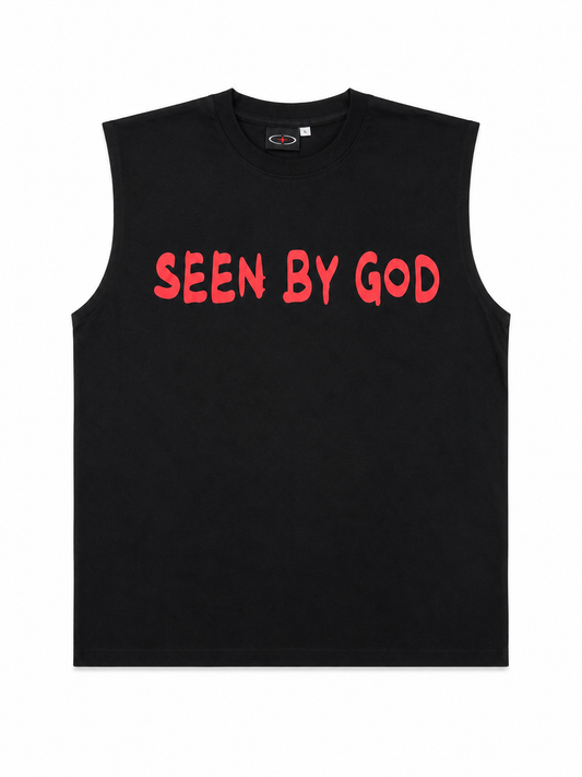 "SEEN BY GOD" Sleeveless Tee