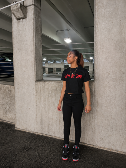 "SEEN BY GOD" Crop Top