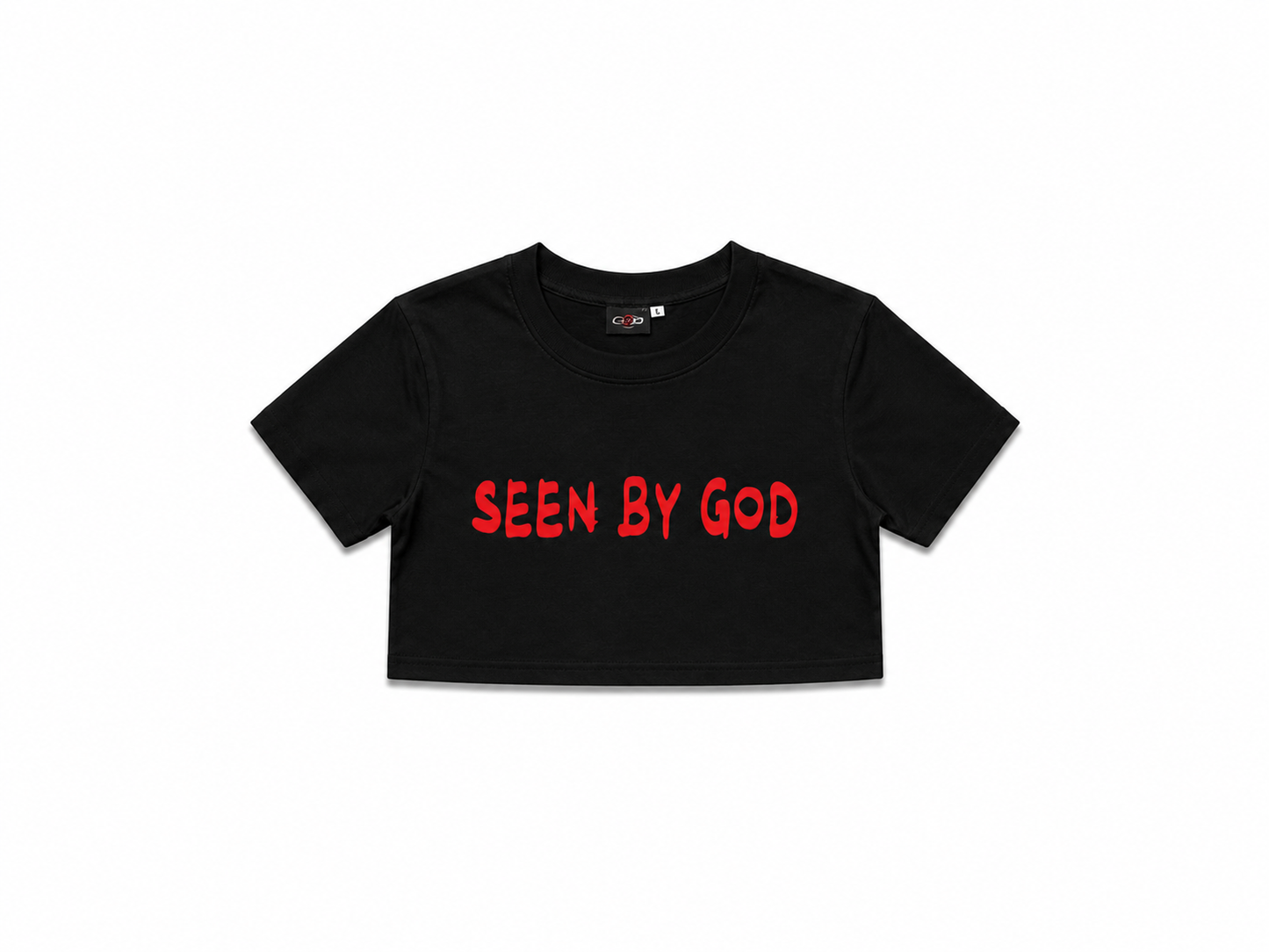 "SEEN BY GOD" Crop Top